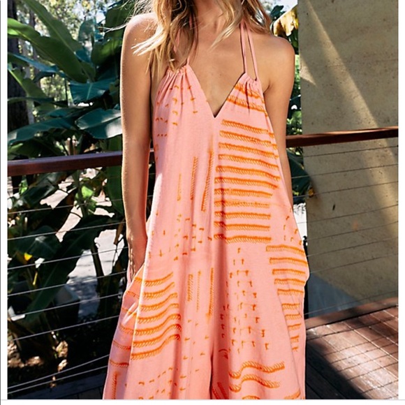 Free People Pants - Free People Moody Blues in Sunset Combo. NWT